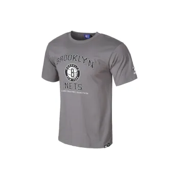 NBA Brooklyn Nets T Shirt Unisex Gray