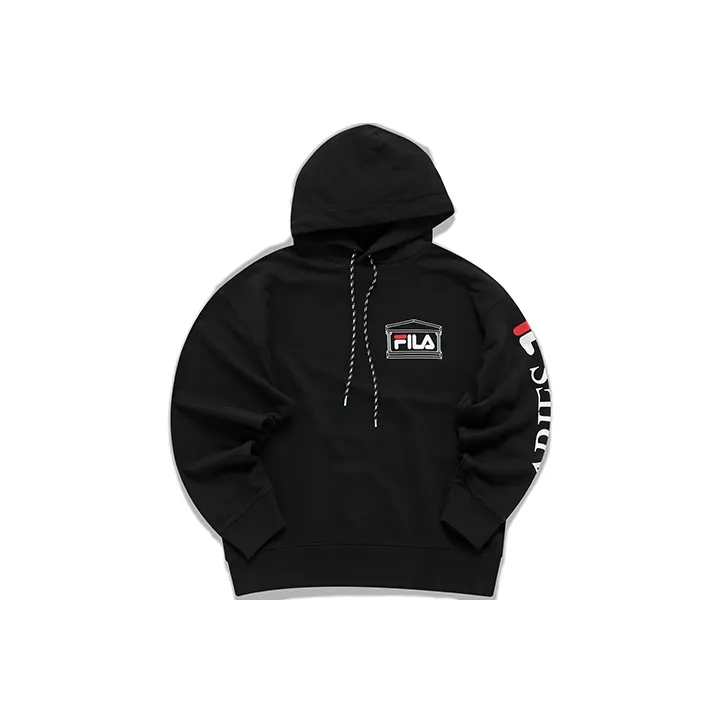 FILA FUSION x Aries Collaboration Collection Sweatshirt Unisex Pitch Black-0