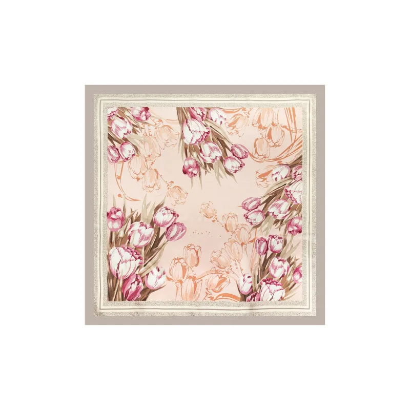 Shanghai Story 100% Polyester Silk Scarves Women's-9