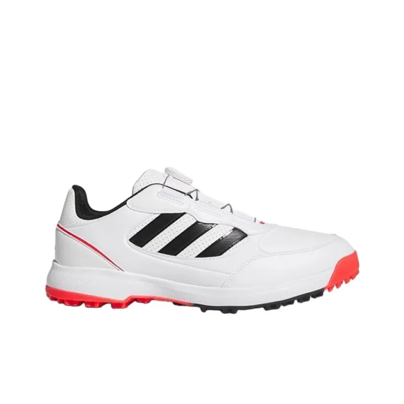 Adidas Response 3 Abrasion Resistant Slip Resistant Low Top Golf Shoes Men's White-1
