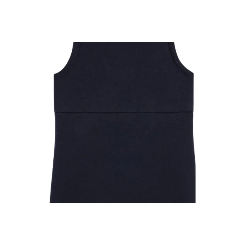 CELINE Tunic Mini Dress In Interlock Wool-2