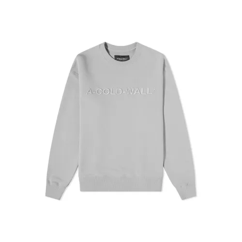 A COLD WALL* Logo Embroidered Crewneck Sweatshirt