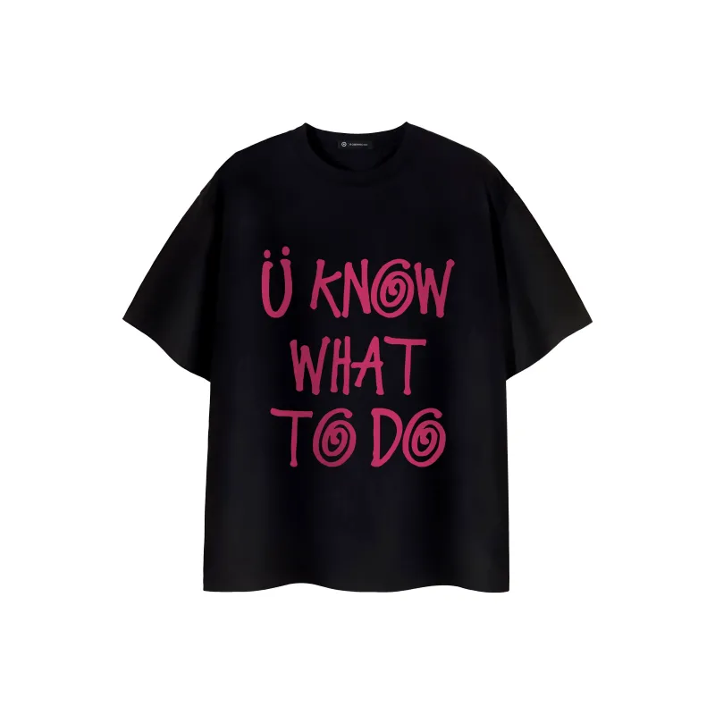 ROBINHOOD T Shirt Unisex Black Pink Text-0