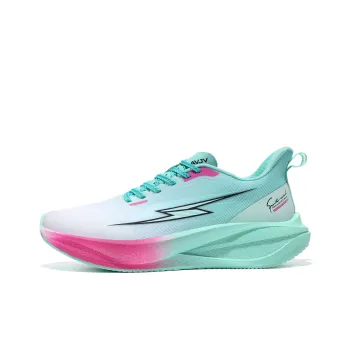 AVJV Cushioning Anti Slip And Wear Resistant Low Top Carbon Plate Training Running Shoes Unisex Sapphire Green