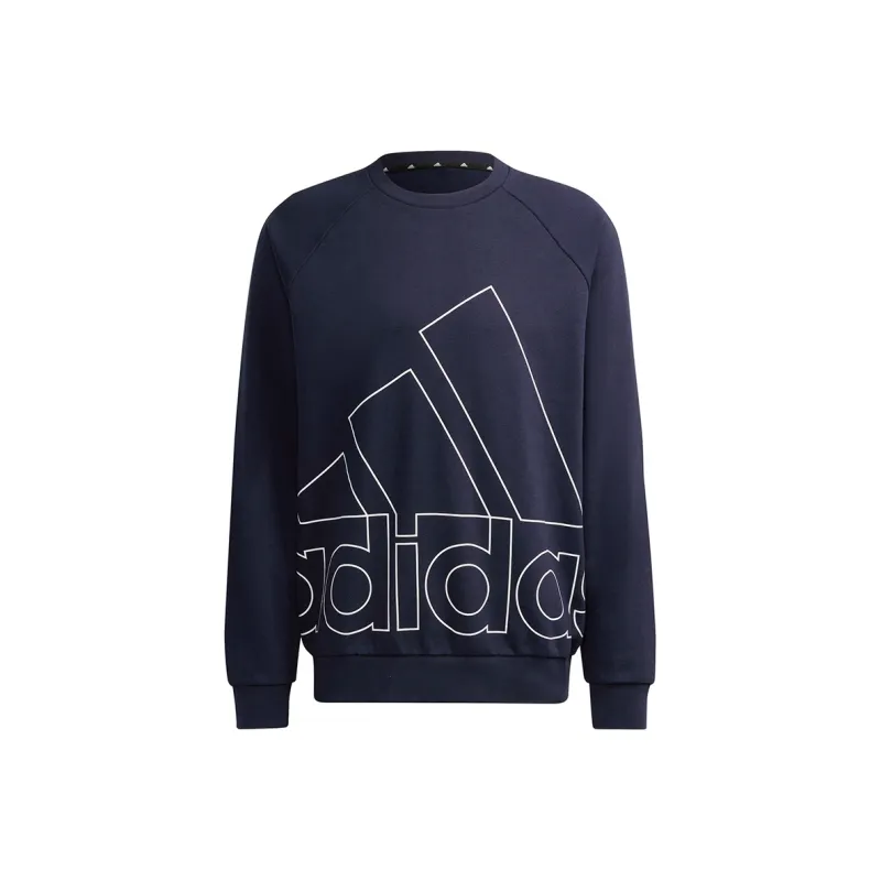 Adidas Sweatshirts Men Navy Blue-0
