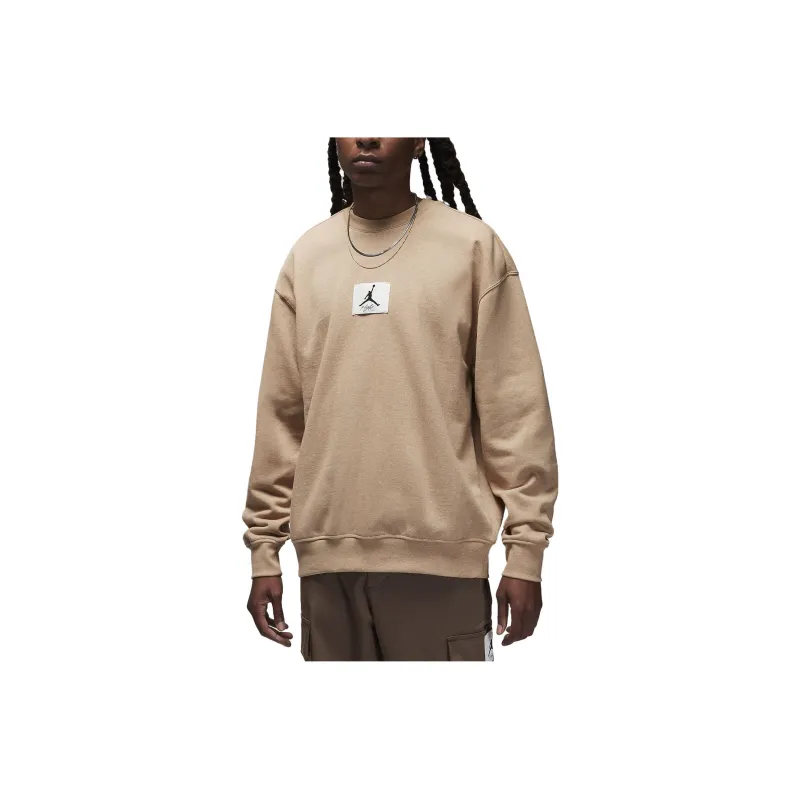 Jordan Essentials Sweatshirts Men Khaki-0