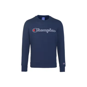 Champion FW21 Sweatshirt US Version Men's Navy Blue