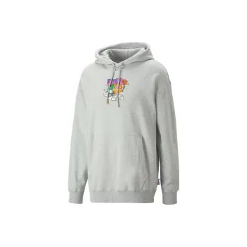 PUMA X 8enjamin Co branded Series Sweatshirts Men Gray
