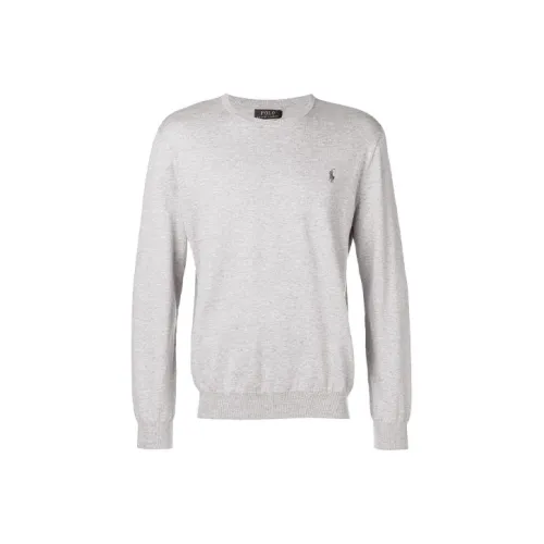 Polo Ralph Lauren Logo Embroidered Crewneck Sweater