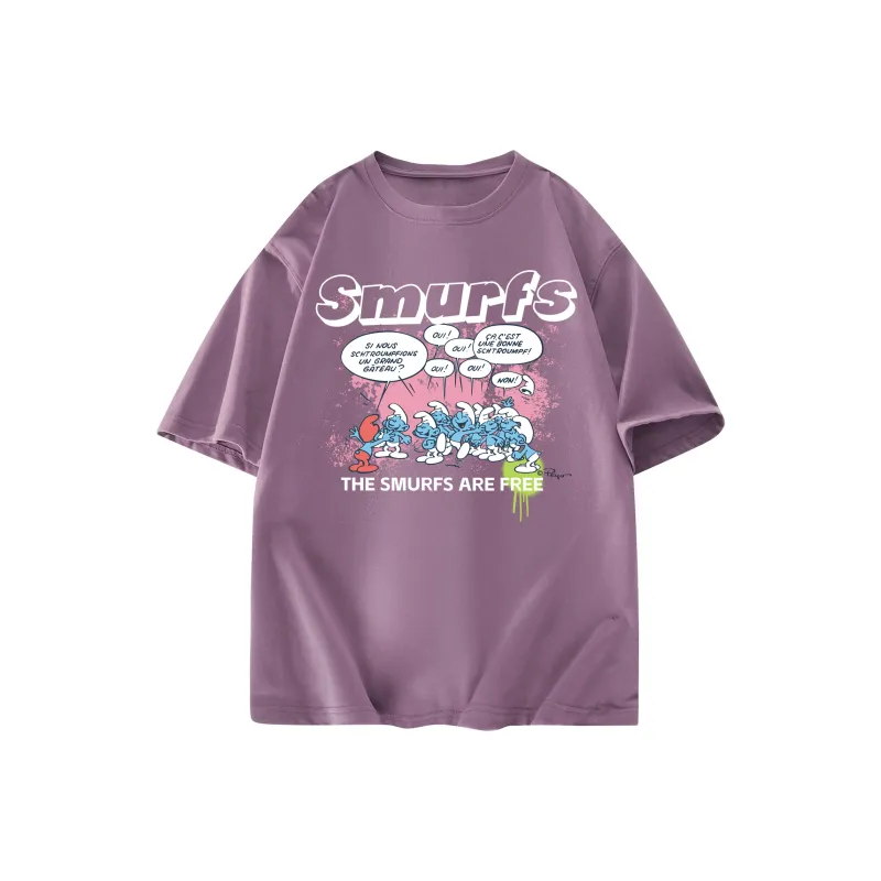 The Smurfs T Shirts Unisex-14