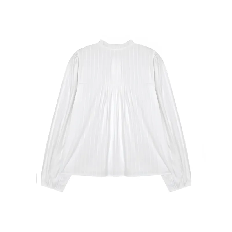 Mu Qingqing Shirt Women's White-1
