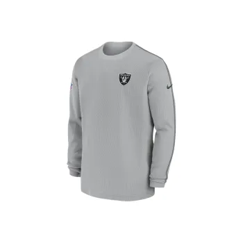Nike Las Vegas Raiders Sideline Coach Men's Nike Nfl Long Sleeve Top