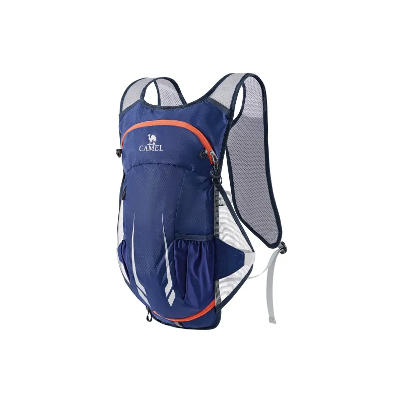 CAMEL Nylon Backpack Outdoor Bag Unisex Lemon/Sweet Orange-5