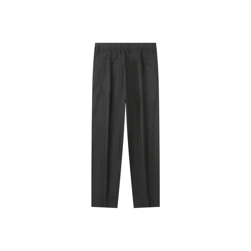 Montagut Casual Pants Unisex Black-1