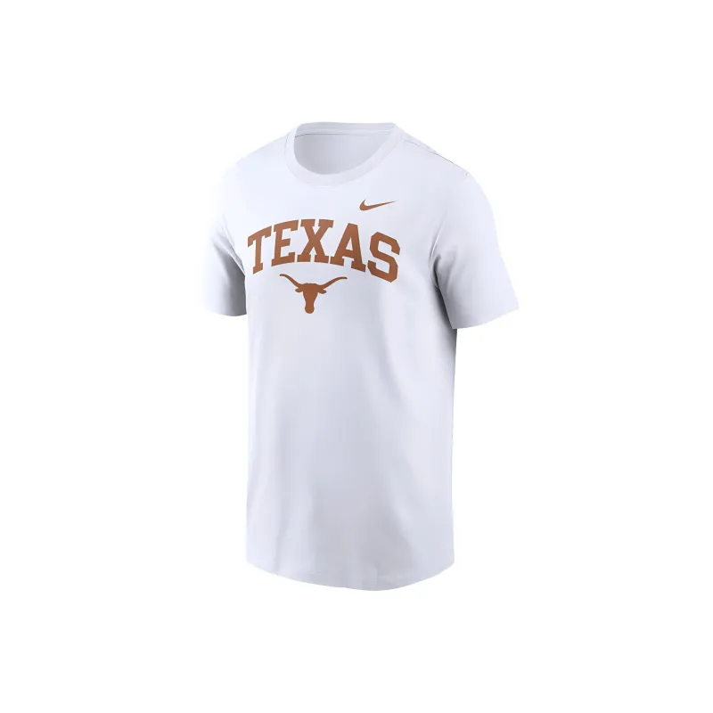 Nike T Shirt Texas Longhorn Lightning Battle Men's White-0