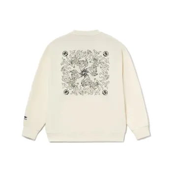 LiNing Sweatshirt Unisex Vanilla White