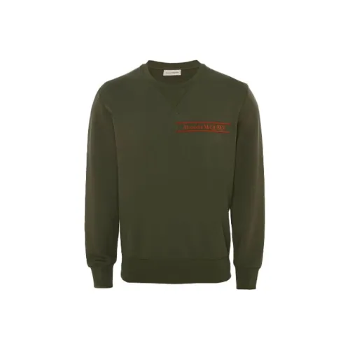 Alexander McQueen Logo Patch Sweatshirt