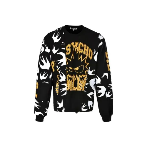 Alexander McQueen Sweatshirts Men Black