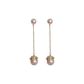 QIMEILA Copper Alloy Earrings Women's