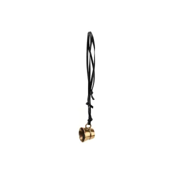 Songmont Cow Leather Bag Accessory Unisex Smoky Ink Black/Sandalwood Brown