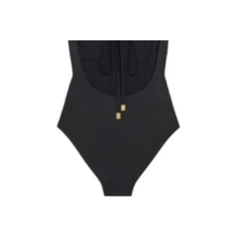 CELINE One Piece Swimsuits Women's Black-3