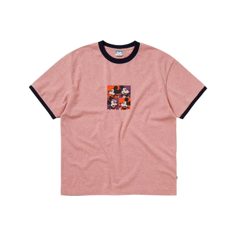 Thisisneverthat Disney/Disney Co branded Model T Shirts Unisex Red-0