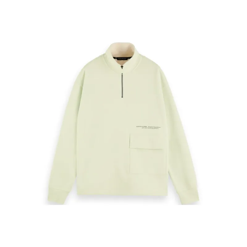 Scotch&Soda Sweatshirts Men Light Green-0