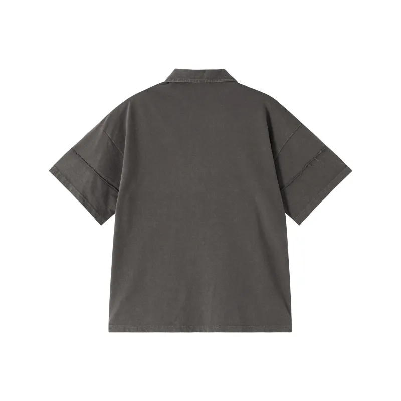PILOTDRAGON Polo Shirt Unisex Gray-1