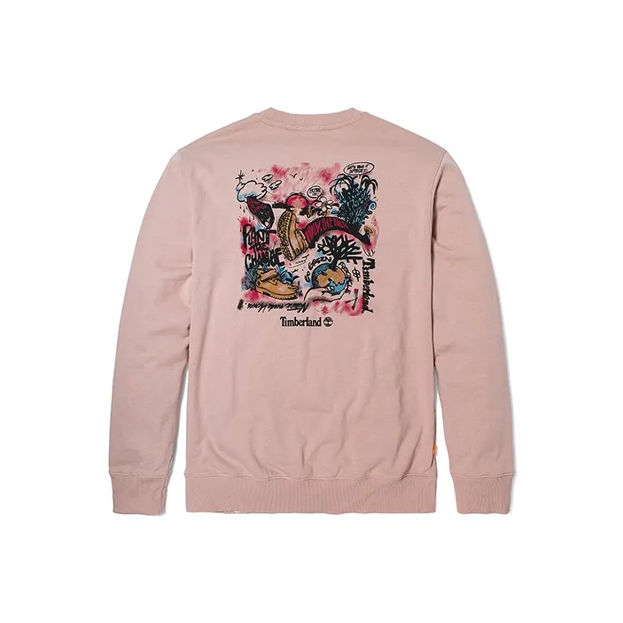 Timberland Sweatshirts Unisex Light Pink-0