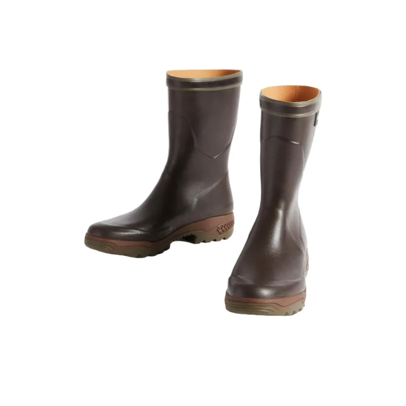 AIGLE PARCOURS 2 Rain Boots Unisex Brown-1