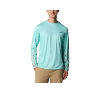 Columbia x Bentley Terminal Tackle PFG Omni Shade Omni Wick T Shirt Men's Blue