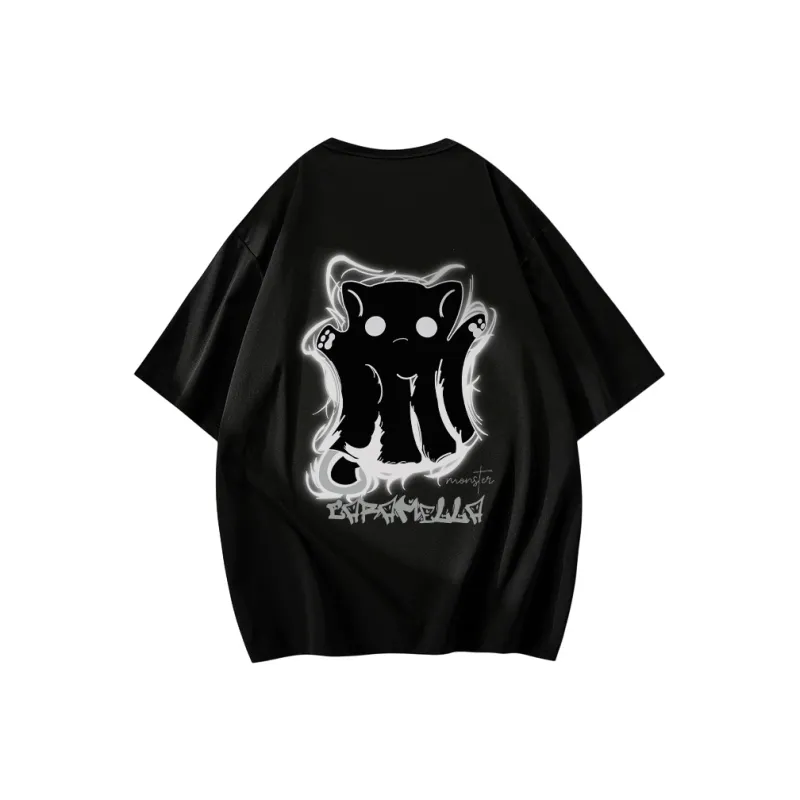 Caramella T Shirt Unisex Navy Blue-3