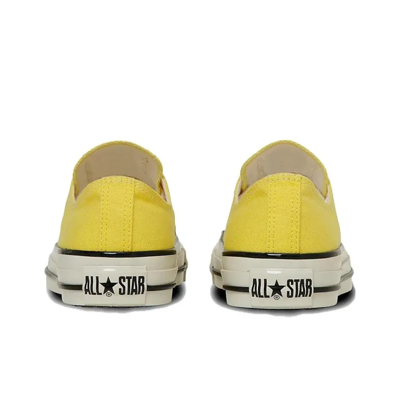 Converse All Star Aged Lightweight Low Top Canvas Shoes Unisex Butter Yellow-3