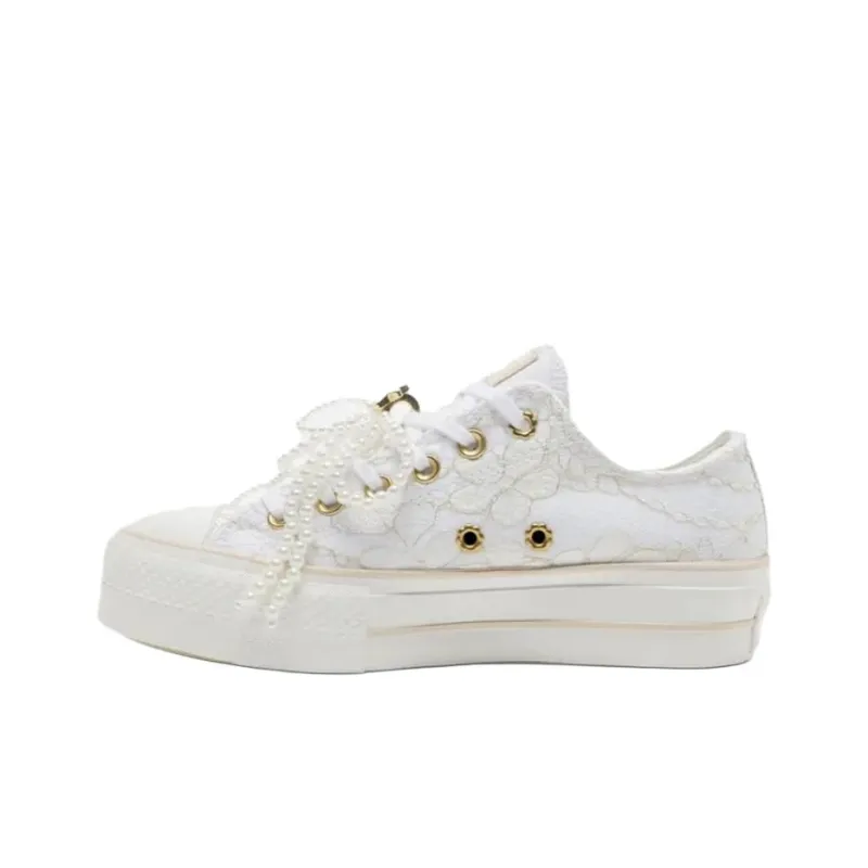 Converse Women's Chuck Taylor All Star Lift Platform Low 'Pearls' Women's-1