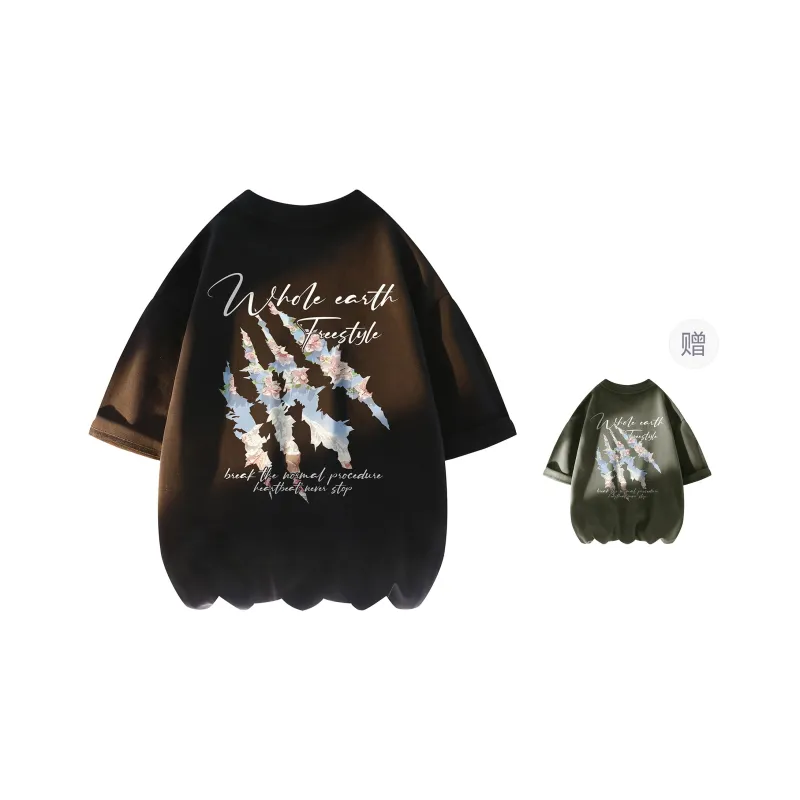 WHOLE EARTH T Shirt Summer Unisex-25