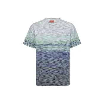 MISSONI Striped Crewneck T Shirt