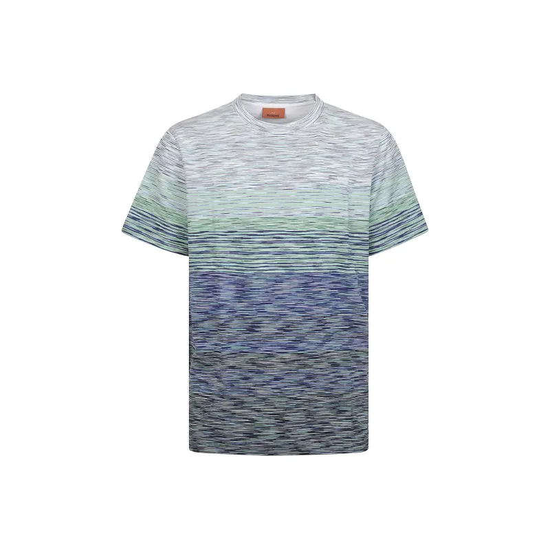MISSONI Striped Crewneck T Shirt-0