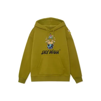 LiNing x Steven Harrington Skateboard Sweatshirt Unisex Moss Olive Green