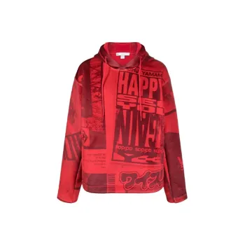 Y 3 Sweatshirts Men Orange Red
