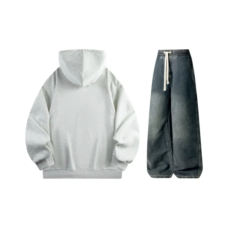 A.X.S.K Sweatshirt Sets Unisex-48