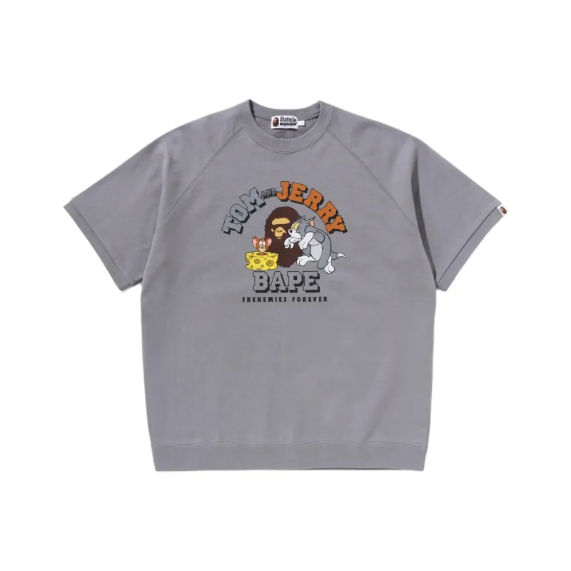 A BATHING APE Tom And Jerry Co-branded Model T-Shirts Unisex-0