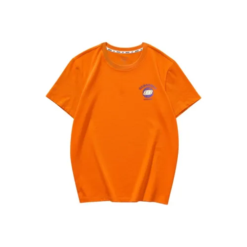 Skechers Colorful T Shirt Unisex Parrot Orange
