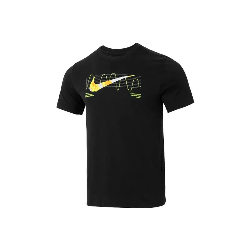 Nike T Shirts Men Black-0