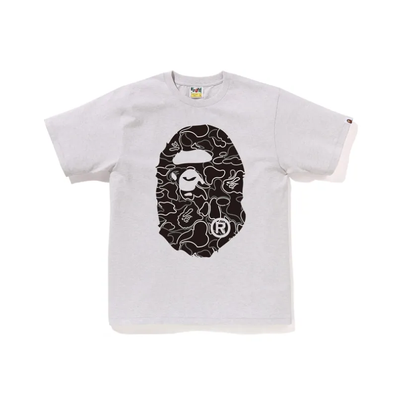 Bape Neon Camo Big Ape Head Tee-4