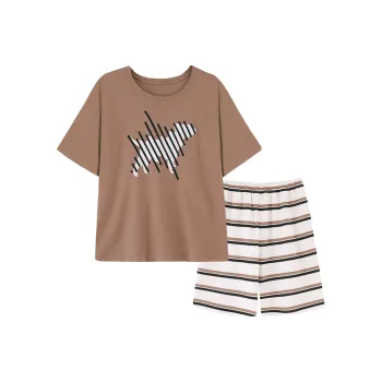 DanceBees Pajama Set Men's Image Color