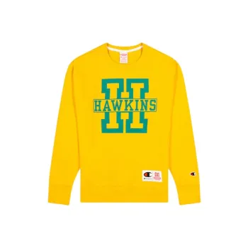 Champion X Stranger Things Sweatshirts Unisex Yellow