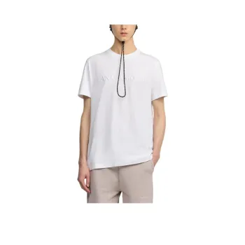 Canada Goose Logo Embroidered Crewneck T Shirt