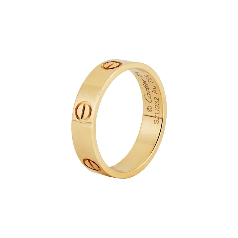 Cartier 2010s Pre owned 18kt Yellow Gold Love Ring-1