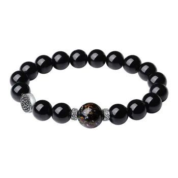 DIHUAJI Obsidian Bracelets Men's