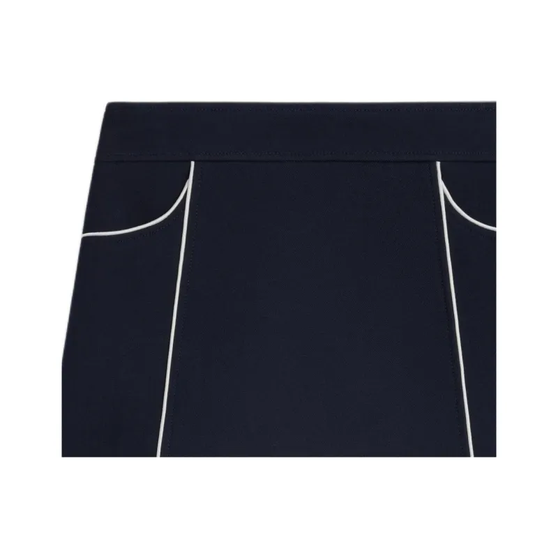 CELINE SS25 Casual Short Skirts Women's Marine Blue-4